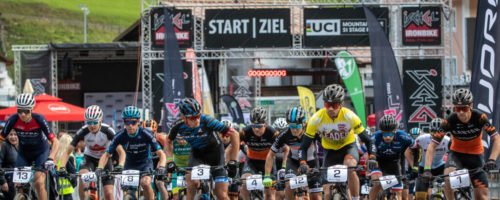 Doppel-Gold für die Schweiz: Urs Huber und Ariane Lüthi gewinnen 26. Ischgl Ironbike Marathon © TVB Paznaun-Ischgl