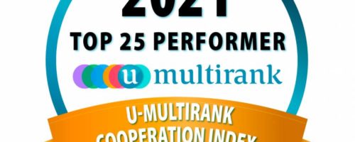MCI | Die Unternehmerische Hochschule® wurde zum dritten Mal in Folge von U-Multirank zu den Global Top 25 Performern ausgezeichnet.