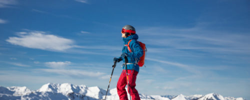 Einsame Spitze: Skitour quer durch die Kitzbüheler Alpen. © Valentin Widmesser