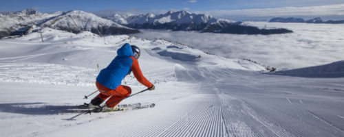 Freiraum auf Skiern im Skizentrum Sillian/Hochpustertal © BergimBild