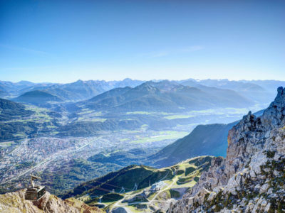 Ausblick auf Innsbruck von der Nordkette - (C) Günther Egger