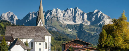 Ortsaufnahme von Reith bei Kitzbühel © Michael Werlberger