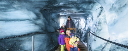 Eisgrotte am Stubaier Gletscher © Andre Schönherr, Stubaier Gletscher