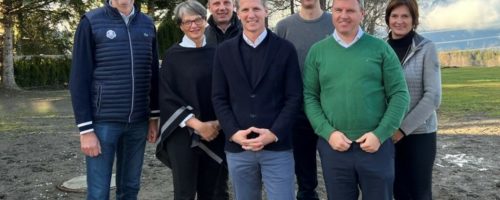 v.l.n.r.: Josef Schirgi, Sabine Mair, Dietmar Walser, Lukas Krösslhuber, Martin Friede, Michael Keller, Petra Fraune, (Markus Kofler – nicht im Bild) © TVB Wilder Kaiser / BÖTM Tirol