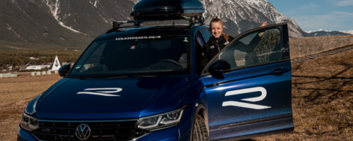 Die Wolfsburger Premium Performance Marke VW R ist Premium Partner der WMTRC 2023 Innsbruck-Stubai. © Volkswagen R