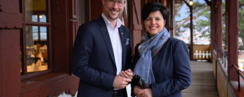 Tourismus-Landesrat Mario Gerber und Tirol Werbung-Geschäftsführerin Karin Seiler. © Tirol Werbung / Franz Oss