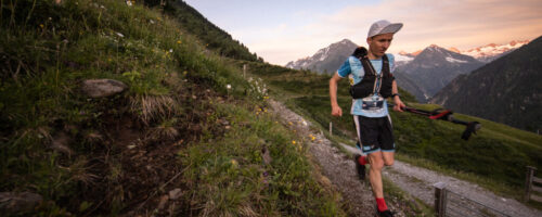 Christian Stern im Morgengrauen beim Stubai Ultratrail. © Markus Fruehmann/ PlanB Events