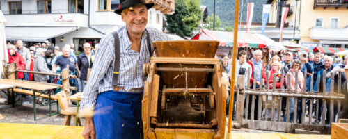 Drechsler am Handwerksfest Seefeld (c) Thomas Steinlechner © Region Seefeld, Thomas Steinlechner