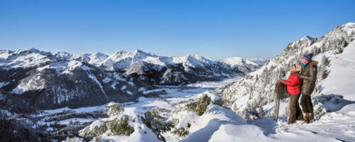 Winterwandern im Tannheimer Tal © @TVB Tannheimer Tal/Achim Meurer