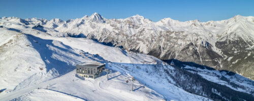 Das Skigebiet im Wipptal aus der Vogelperspektive © Mitterdorfer