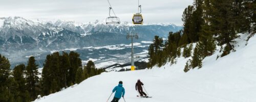 Skifahren auf aussichtsreichen Pisten am Glungezer © hall-wattens.at