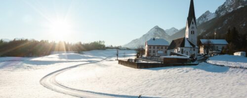 Traumhafte Winterlandschaften in Gnadenwald in der Region Hall-Wattens © hall-wattens.at