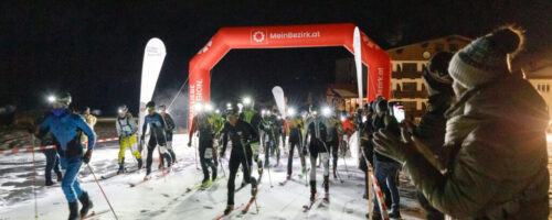 Das erste Benefizrennen im Skibergsteigen ist erfolgreich über die Bühne gegangen. © TVB Silberregion Karwendel