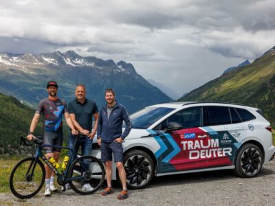Ötztaler Radmarathon setzt auf elektrische Begleitfahrzeuge von Škoda
