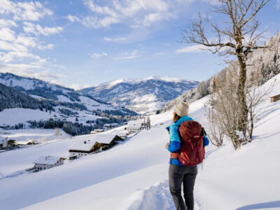 Schnee-Reich im Land der Berge