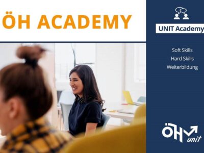 Anmeldung zu den Seminaren der ÖH Unit Academy ab sofort!