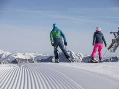 Unberührte Pisten beim First Line Skiing im Alpbachtal