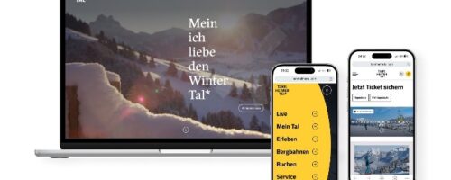 Der Relaunch ermöglicht es den Besuchern, auf einer zentralen Plattform sämtliche Servicesdes Tannheimer Tals bequem zu nutzen.