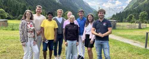 TVB-Geschäftsführer Philipp Stöfelz mit der Delegation der Hochschule Fresenius © TVB Pitztal
