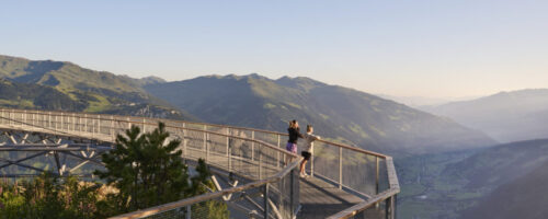 Greifenbrücke – Aussicht ins Tal © Mayrhofner Bergbahnen