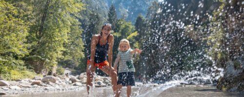 Bei Kindern und an heißen Tagen sehr beliebt ist die Kundler Klamm © Alpbachtal Tourismus / Shootandstyle