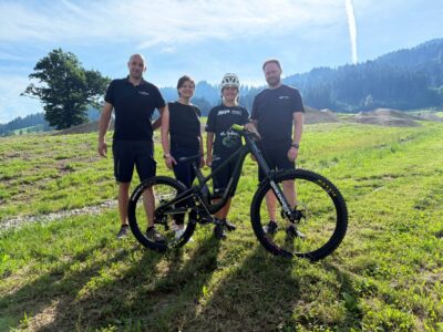 Neue Partnerschaften für Bikerin Steffanie Grossmann