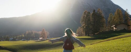 Die Wiesen und Wälder auf 1.200 Metern strahlen im Herbst eine ganz besondere Energie aus. © Region Seefeld
